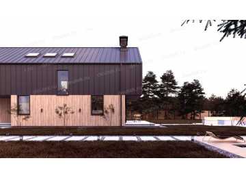 Проект двухэтажного дома с площадью до 350 кв м KVR-4