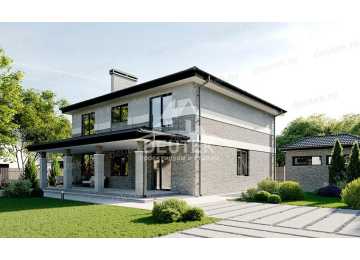 Проект двухэтажного дома с площадью до 250 кв м SRK-4