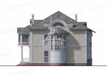 Проект трехэтажного дома с площадью до 550 кв м и вторым светом KVR-70