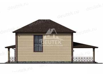 Проект двухэтажного дома с площадью до 300 кв м и двухместным гаражом KVR-79