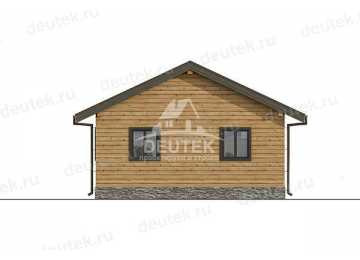 Проект одноэтажного дома с площадью до 100 кв м KVR-127