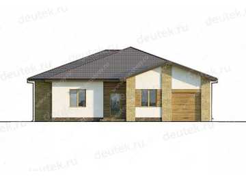 Проект одноэтажного дома с площадью до 200 кв м LK-2