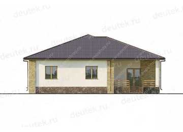 Проект одноэтажного дома с площадью до 200 кв м LK-2