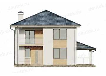 проект двухэтажного дома с размерами 13 м на 12 м LK-40