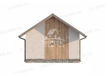 Проект небольшого одноэтажного домика для отдыха - LK-325