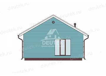Проект жилого одноэтажного дома с площадью до 100 кв м - LK-347